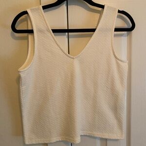 White Madewell Cutout Tank